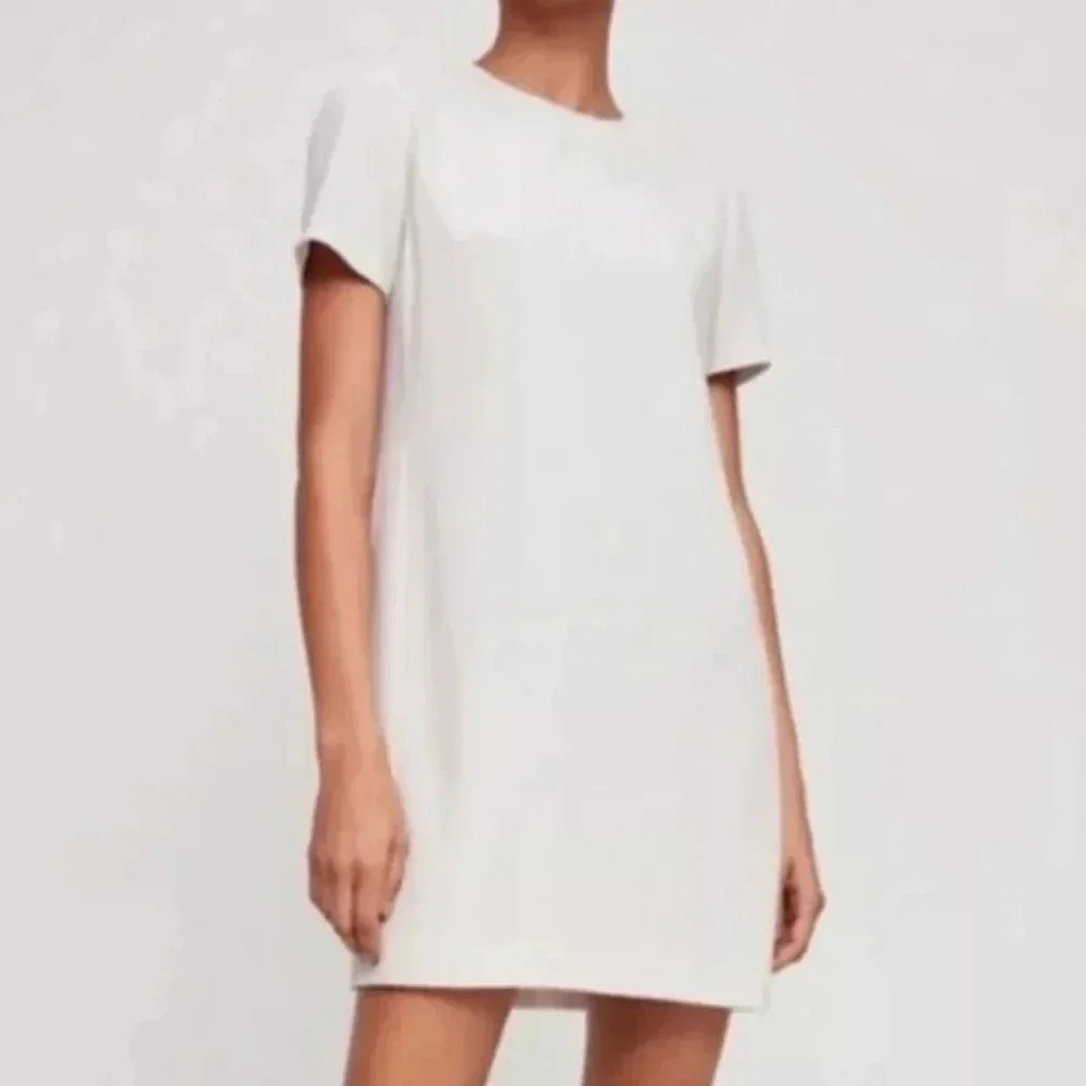 Aritzia Babaton Patricio Japanese Matte Crepe Mini Short Sleeve A-line Dress 4.